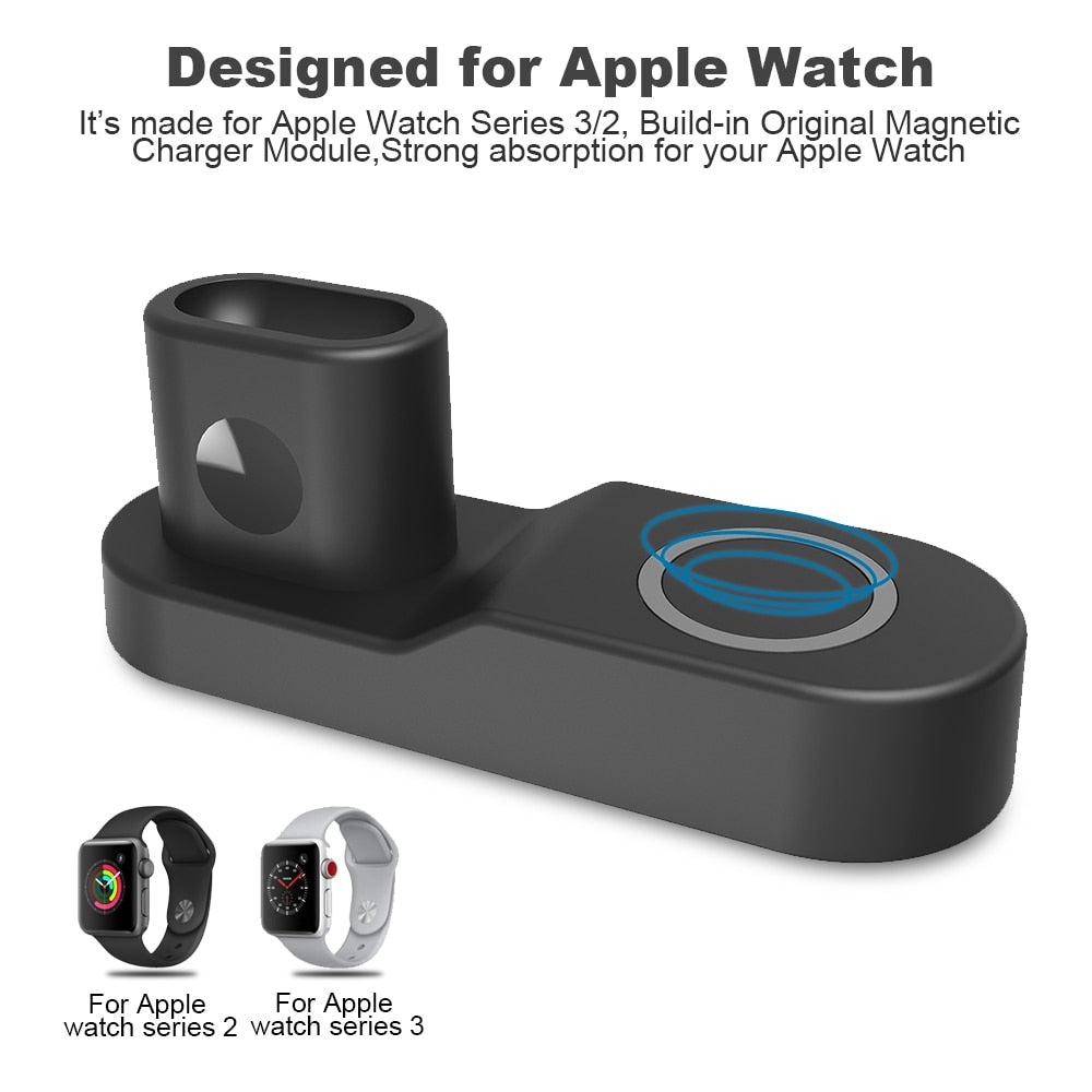 4 in 1 Wireless fast Charger Holder