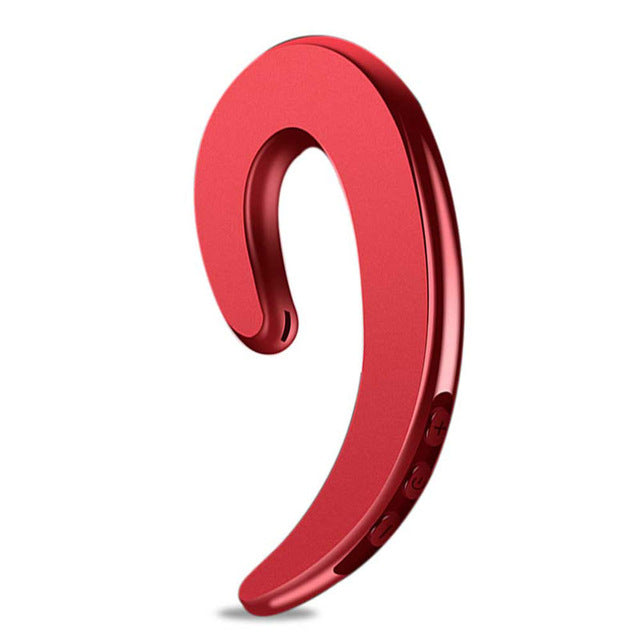 (free shipping）K8 Bone Conduction Earhook Wireless Bluetooth Earphone